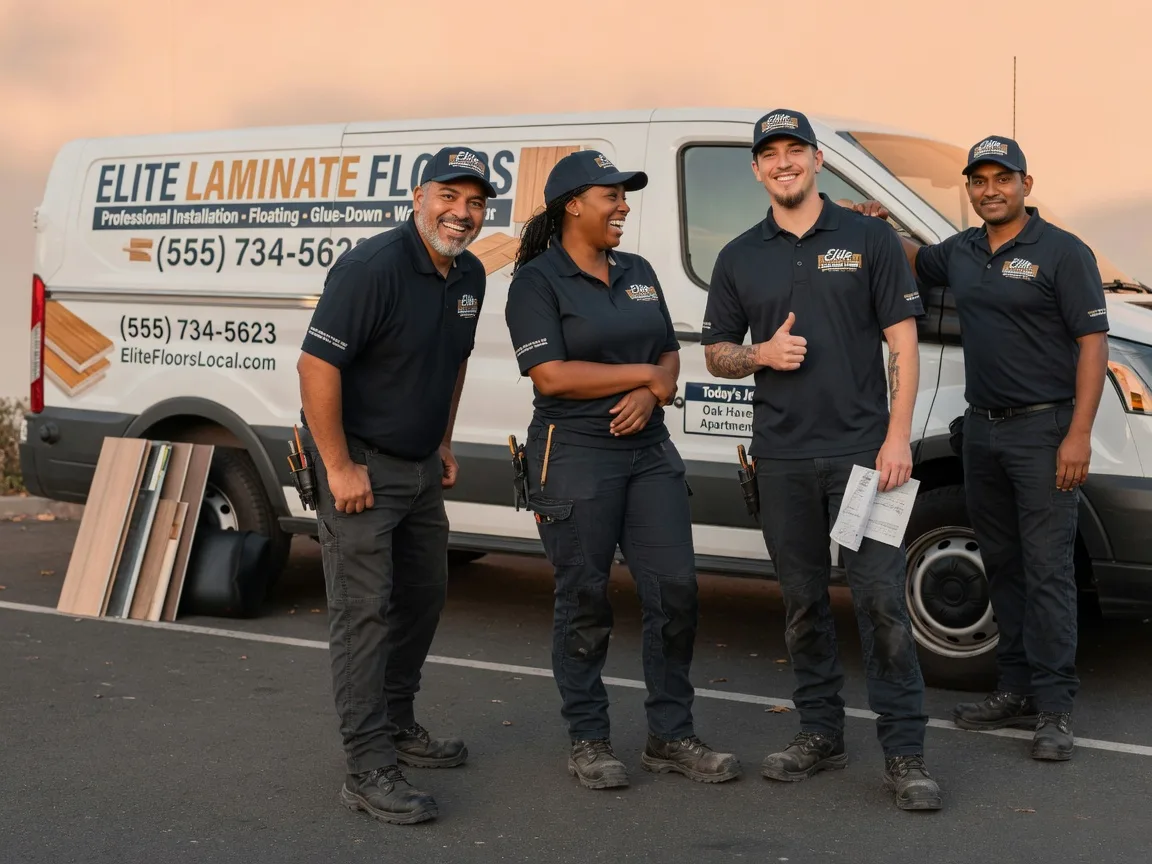Laminate flooring installation company in Lisbon, ND